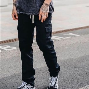 Kyle Cargo Pants - Black